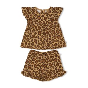 Top + short mousseline AOP - Summer Woven