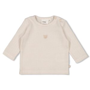 Longsleeve rib met streep - Honey Bear