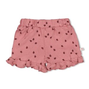 Short ajour rib AOP - Ladybug