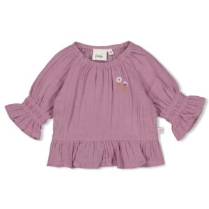 Longsleeve ruches mousseline - Flower Ranch