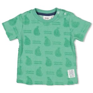 T-shirt AO badstof - Seaside Happiness