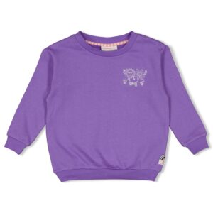 Sweater met backprint - Rolling into Spring
