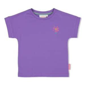 T-shirt met backprint - Rolling into Spring