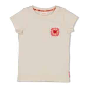 T-shirt met crochet zakje - Salsa Sunset