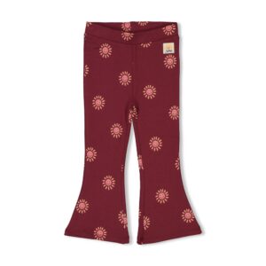 Flared broek AOP - Salsa Sunset