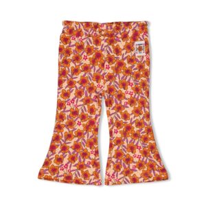 Flare broek AOP - Love Peace Aloha