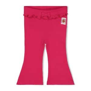 Flare broek rib - Love Peace Aloha